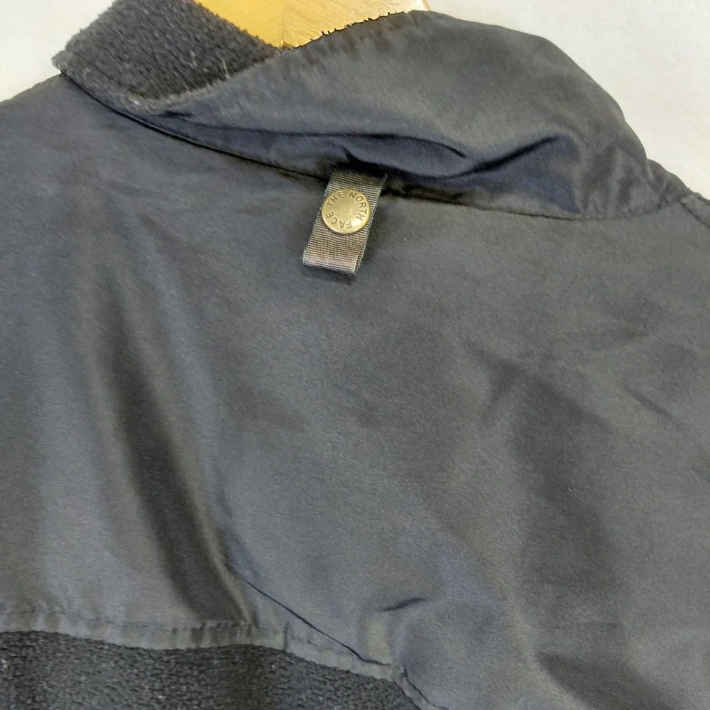 The North Face Gore Windstopper Fleece Jacket Black Mens Small Full Zip Denali